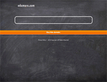Tablet Screenshot of edumore.com